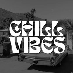 “CHILL VIBES"Stickers，Fashion Waterproof Vinyl Decal Car Styling Decoration Accessories， For Car Truck Motorcycle Self-adhesive (ONLINE ORDER ONLY)