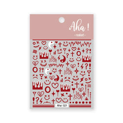 1Pc Cherry Fruit Nail Sticker Nail Art Decals Summer Lemon Grapefruit Self Adhesive DIY Nail Stickers Aha Series Nail Art Decor (Online Order Only)