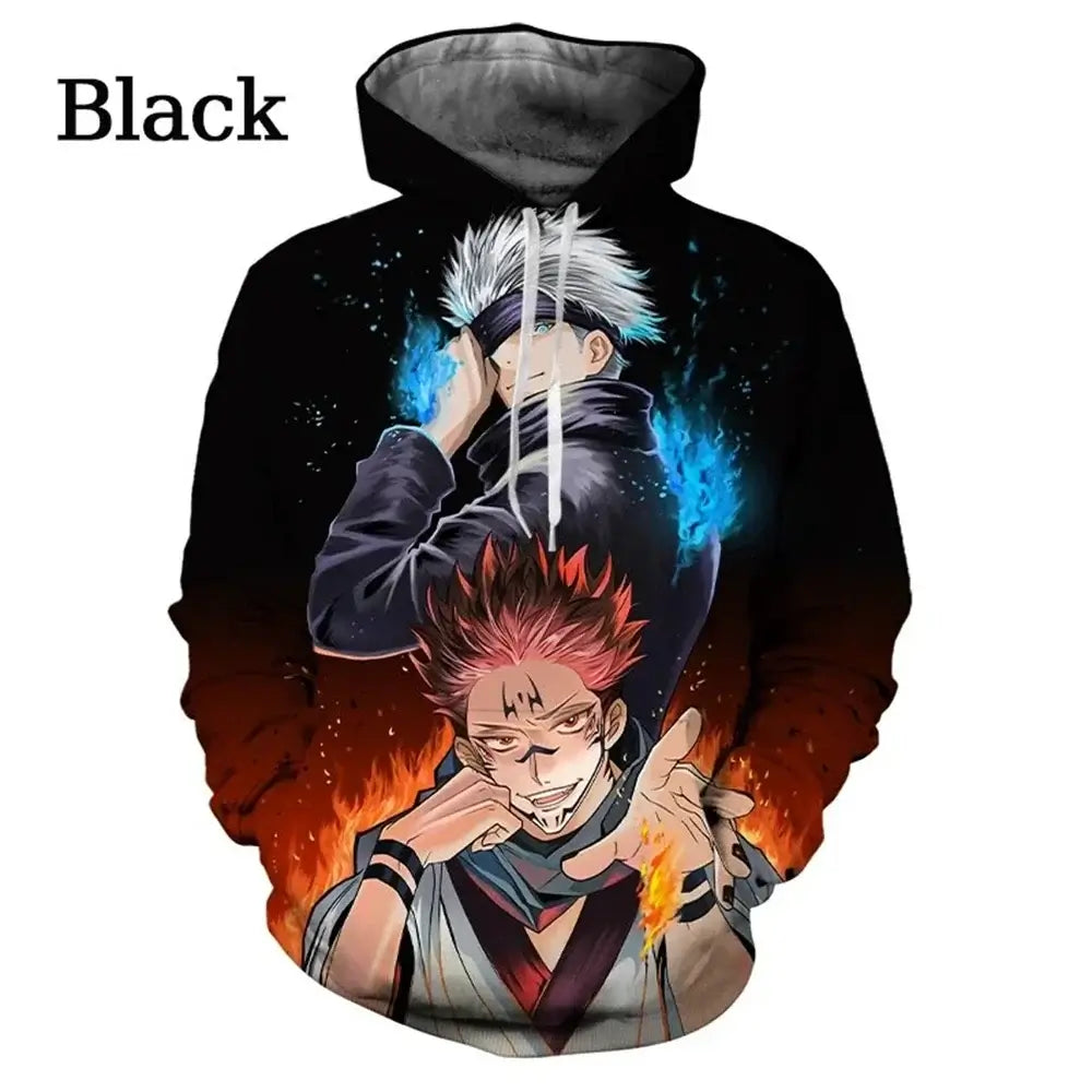 Jujutsu Kaisen Satoru Gojo Hoodie Anime Manga Sweatshirt (ONLINE ORDER ONLY)