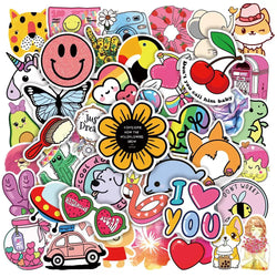 Cartoon Stickers Pack for DIY, Laptop, Luggage, Skateboard, Graffiti (Online Order Only)