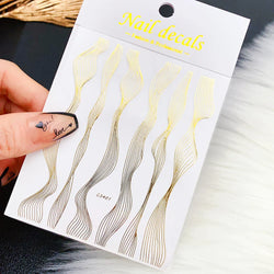 1PC Heart Love Design 3D Nail Art Sticker English Letter Self-Adhesive Slider Valentine's Day DIY Manicure Tips Accessories Tool (ONLINE ORDER ONLY)