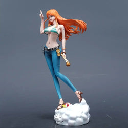 One Piece Nami Figure: 22cm Cat Burglar Anime Statue (ONLINE ORDER ONLY)