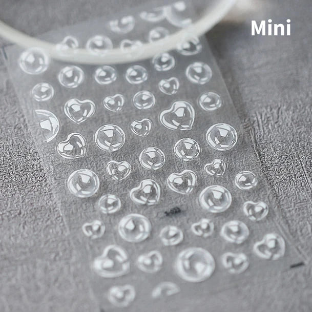 Little Red Fish Jelly Summer Goldfish Carp Ocean Beach Mermaid Sea Shiny Small Koi Soft Relief Nail Art Stickers Manicure Decals (ONLINE ORDER ONLY)