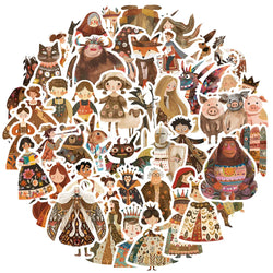Fairy Tale Character Stickers for Suitcase, Skateboard, Laptop, Phone - 10/30/50Pcs Decal Set (ONLINE ORDER ONLY)