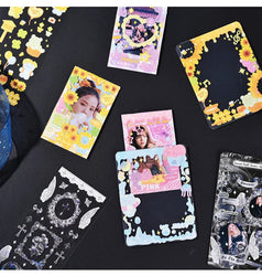 4pcs/set Sweet Cool Bear Call Series Scrapbooking Sticker Korean ins Hand Account Idol Card DIY Deco Material Sticker Stationery (ONLINE ORDER ONLY)