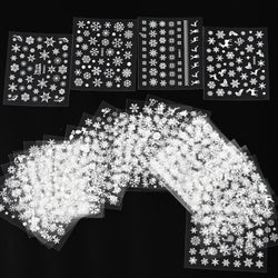 30pcs Black Flowers Nail Art Stickers 3D Self Adhesive Daisy Floral Nail Tips Design Decals Manicure Supplies For Women & Girls* (ONLINE ORDER ONLY)