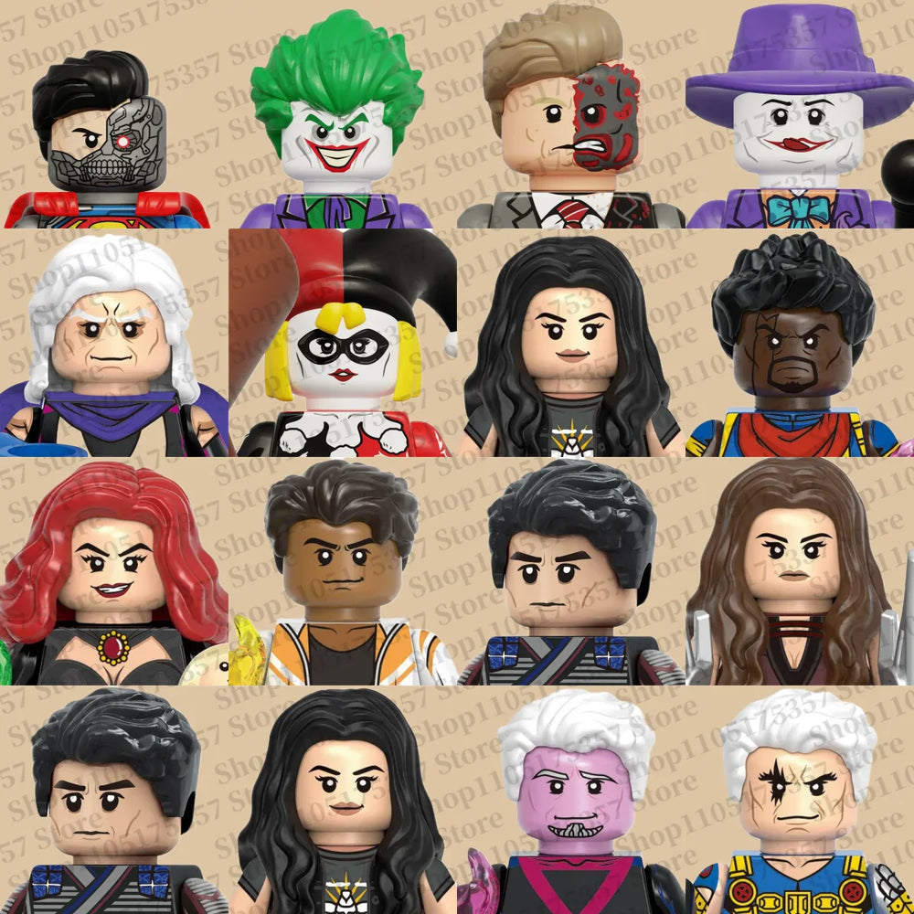 Superhero Lego Custom Minifigures - Select Figures (ONLINE ORDER ONLY)