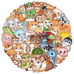 Cartoon Animal Graffiti Stickers for Snowboard Laptop Luggage Car Fridge Vinyl (ONLINE ORDER ONLY)