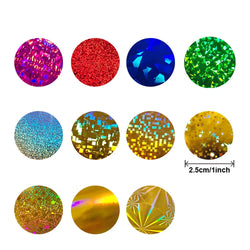 100-500pcs Colorful Sticker Birthday Wedding Party Decor Gift Seal Labels Envelope Invitation Letter Seal Sticker Baking Sticker (Online Order Only)