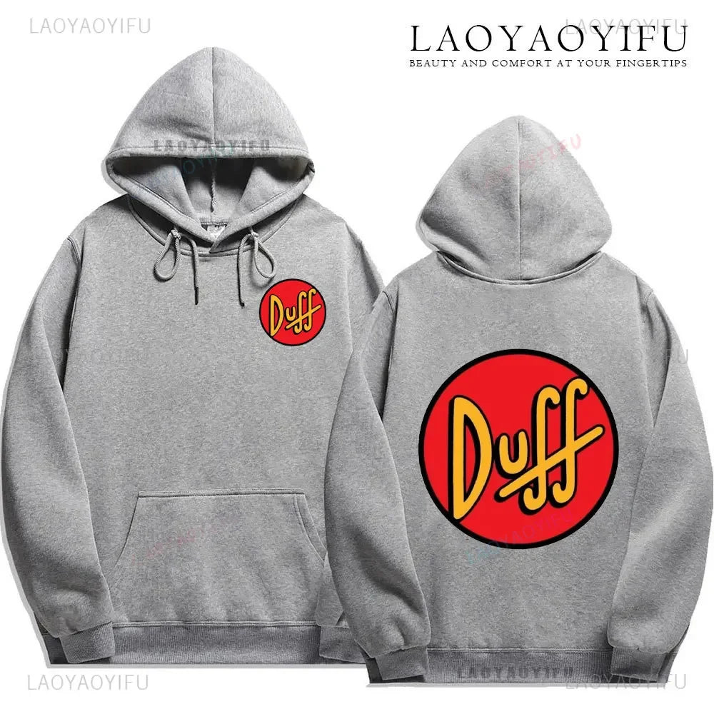 Simpsons Hoodie - Duff Beer Logo (ONLINE ORDER ONLY)