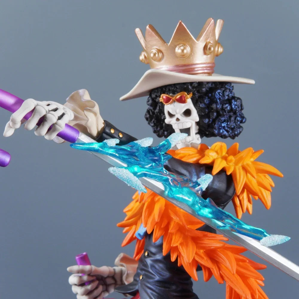 One Piece Brook Figure: 33cm Soul King Anime Statue (ONLINE ORDER ONLY)