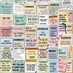 50PCS Reminder Motivational Phrase Stickers Decal for DIY Fridge Diary Car Scrapbooking Notebooks Laptop Phone Bottle Party Gift (Online Order Only)
