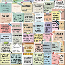 50PCS Reminder Motivational Phrase Stickers Decal for DIY Fridge Diary Car Scrapbooking Notebooks Laptop Phone Bottle Party Gift (Online Order Only)