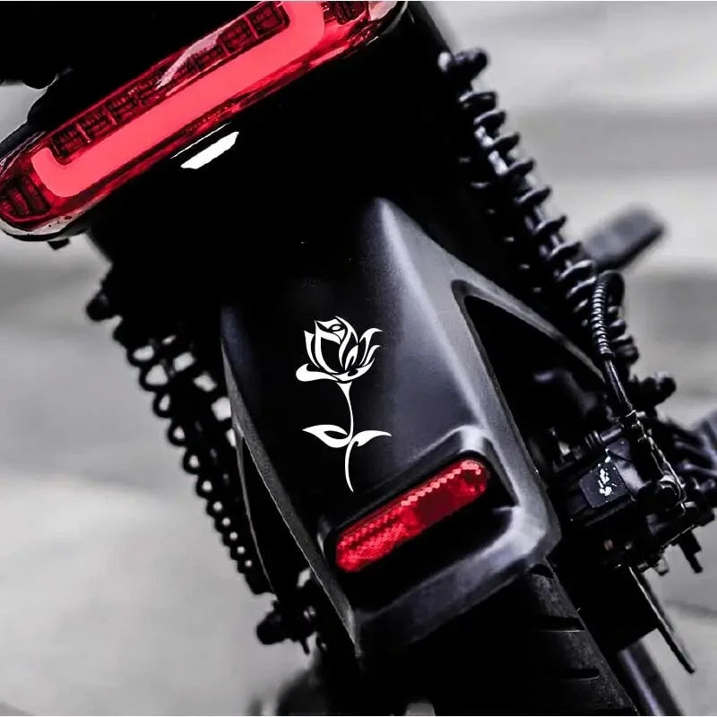 Beautiful Rose Flower Car Sticker - Enhance Your Vehicle's Look with a Waterproof Vinyl Decal! (ONLINE ORDER ONLY)