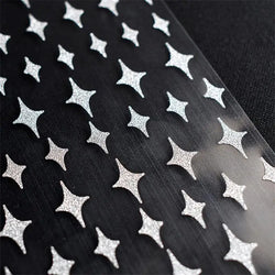 Reflective Glitter 3D Nail Stickers Love/Bear/Butterfly/Flame/Star Design Foils Sliders Manicure Decals Wraps Press on Nail Tool (ONLINE ORDER ONLY)