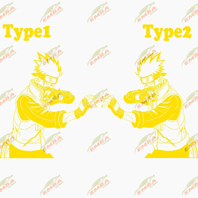 Anime Sticker For Car Sticker Decoration Window Body Hood Creative Personality Big Stickers Die Cutting PVC Vinyl Decals (ONLINE ORDER ONLY)