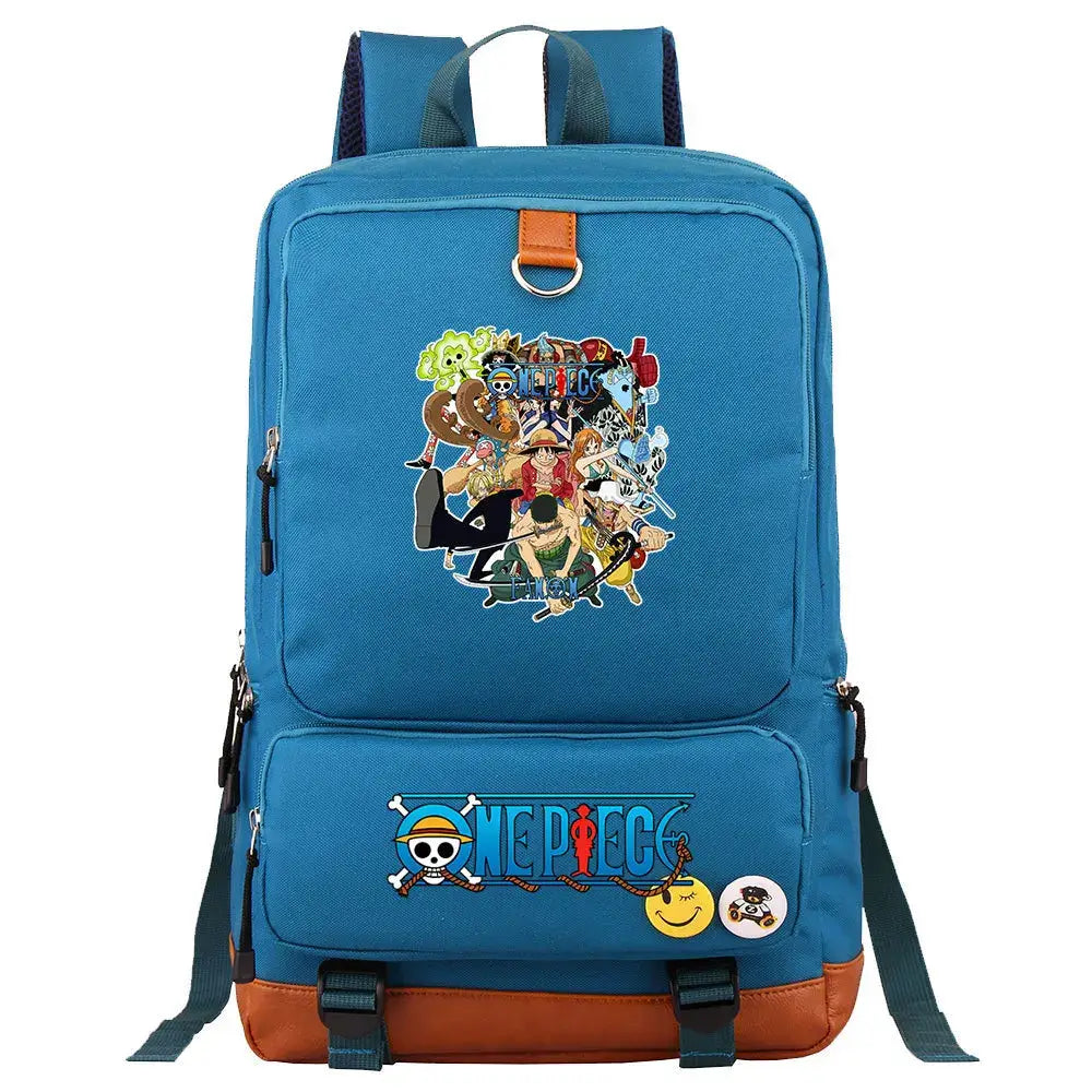 One Piece Luffy Printed Unisex Backpack School Travel Bag (ONLINE ORDER ONLY)