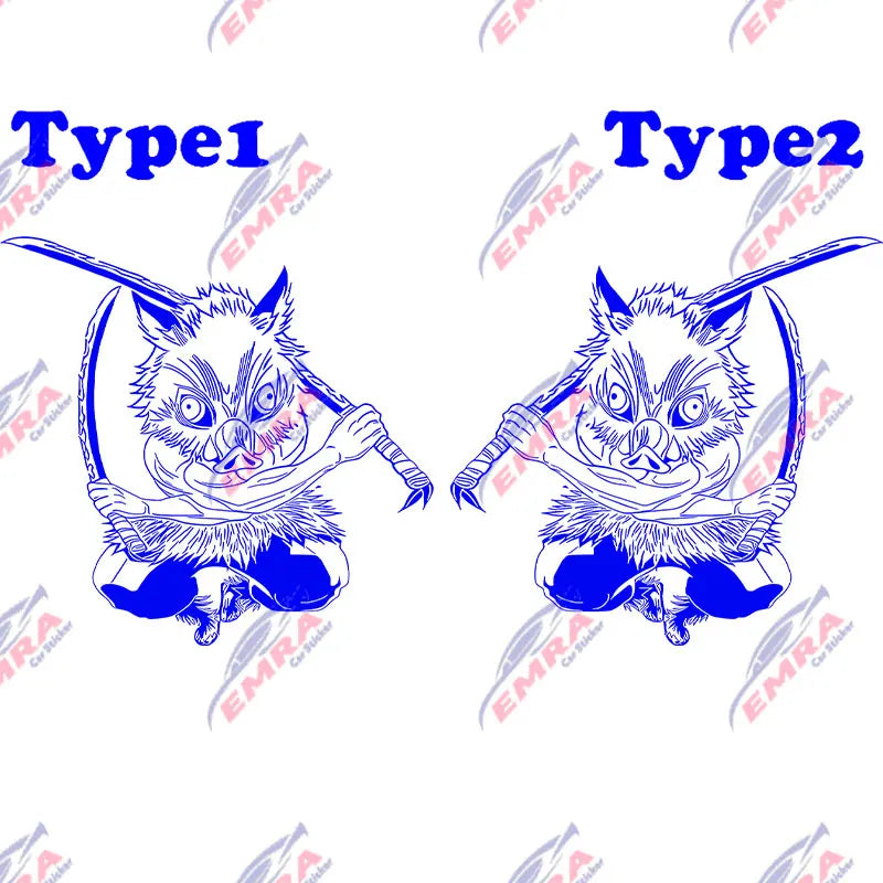 Big Anime For Car Sticker Whole Body Car Customization For Side Decorate Exterior Accessories Waterproof PVC Vinyl Decals (ONLINE ORDER ONLY)