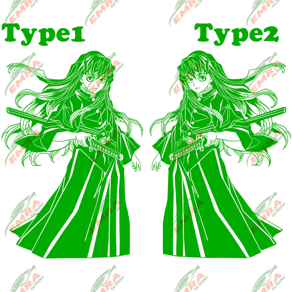 Anime For The Samurai Car Sticker Whole Body Auto Parts Personalized Decoration Sticker Prevent Bask In Waterproof Vinyl Decals (ONLINE ORDER ONLY)