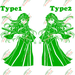 Anime For The Samurai Car Sticker Whole Body Auto Parts Personalized Decoration Sticker Prevent Bask In Waterproof Vinyl Decals (ONLINE ORDER ONLY)