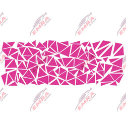 Triangle Car Sticker Decoration Side External Accessories Camouflage Kit Wrap Camo Tuning Styling Waterproof Vinyl Decals (ONLINE ORDER ONLY)