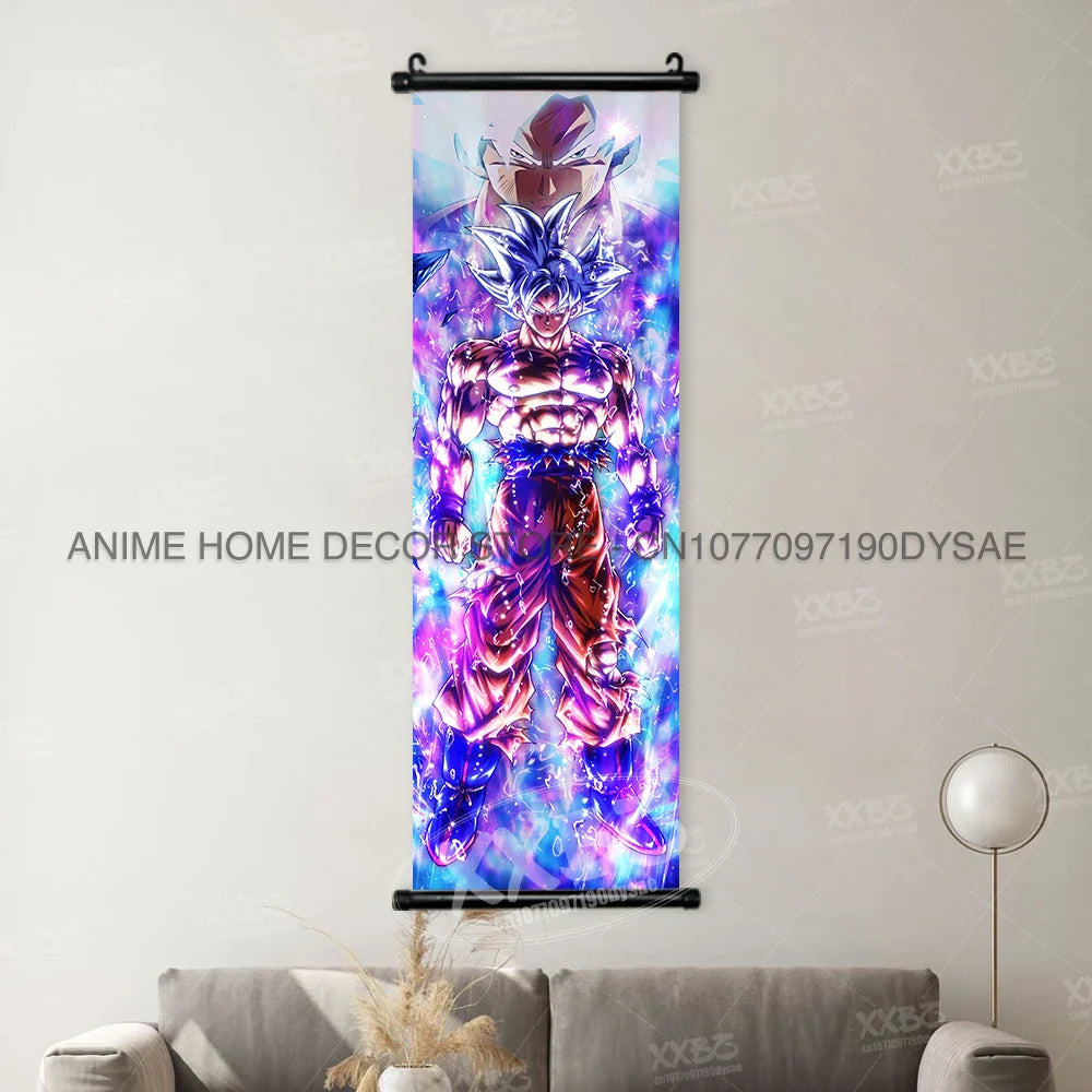 Dragon Ball Posters: Goku & Vegeta Anime Wall Scrolls (ONLINE ORDER ONLY)
