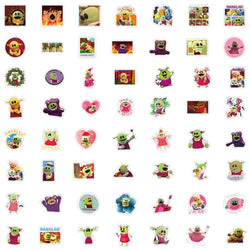 10/30/55PCS Nanalan Cartoon Stickers Funny Movie Sticker Kids Toys Luggage Laptop Phone Guitar Car Bike Skateboard Decoration (ONLINE ORDER ONLY)