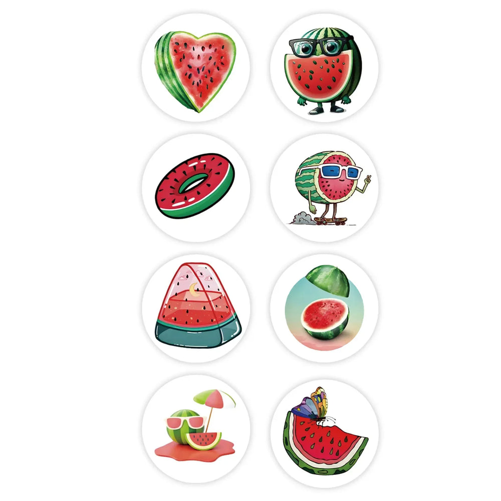 100-500pcs Summer Watermelon Stickers Crafts And Scrapbooking Stickers Kids Toys Book Decorative Sticker DIY Stationery (ONLINE ORDER ONLY)