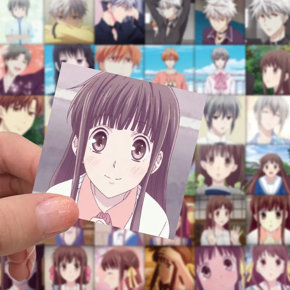 10/30/50/103PCS Fruits Basket Stickers Anime Sticker DIY Scrapbook Luggage Laptop Car Bike Skateboard  Cartoon Decals Kids Toy (ONLINE ORDER ONLY)