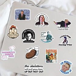 50pcs I Think You Should Leave Stickers Waterproof Stickers Decals For Car Motorcycle Laptop Luggage Water Bottle Decor (ONLINE ORDER ONLY)