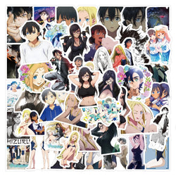 10/30/60PCS Summer Time Rendering Stickers Funny Anime Sticker Scrapbook Luggage Laptop Guitar Bike Skatebaord Cartoon Decals (ONLINE ORDER ONLY)