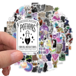 50/100PCS Pharmacist Horror Gothic Graffiti Mobile Phone Notebook Luggage Car Decoration Waterproof Sticker Toy Wholesale (Online Order Only)