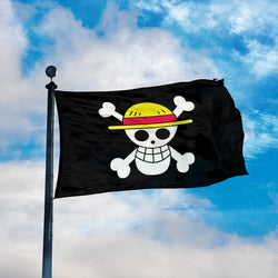 One Piece Flag: Straw Hat Pirates Jolly Roger Banner (ONLINE ORDER ONLY)