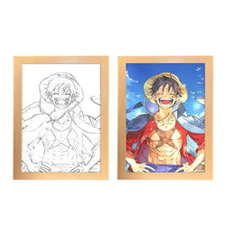 One Piece Photo Frame Night Light Luffy Zoro Christmas Gift (ONLINE ORDER ONLY)