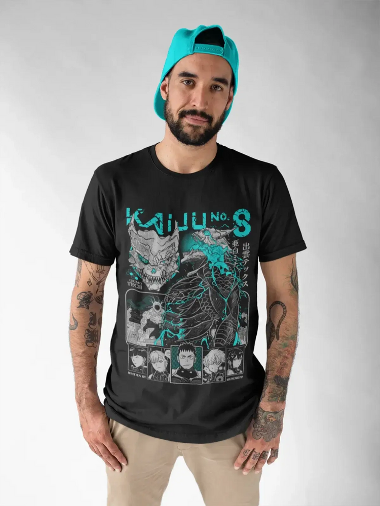 Kaiju No 8 T-shirt: Mina Ashiro Y2K Anime Graphic Tee (ONLINE ORDER ONLY)