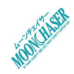 JDM MoonChaser Car Sticker Windshield Banner Night Run Sport Competition Style Waterproof Sunscreen Decorative Vinyl Decals (ONLINE ORDER ONLY)