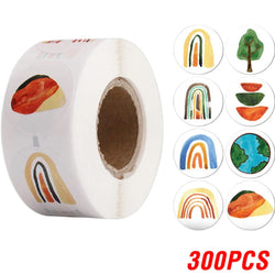 100-500pcs Cartoon Reward Sticker Children Encouragement Sealing Labels Kids Gifts Decorative Teacher Supplies Animal Sticker (ONLINE ORDER ONLY)