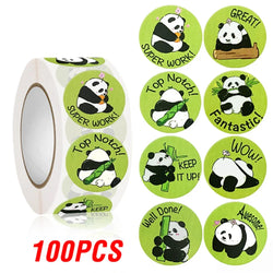 100-500pcs Reward stickers for Students Encourage Labels Scrapbooks Sticker for School Teacher Supplies Cute Self Adhesive Label (Online Order Only)