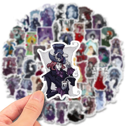 10/30/50/100PCS Cool Gothic Anime Princess Witch Stickers Decals Skateboard Laptop Motorcycle Luggage Funny Waterproof Sticker (ONLINE ORDER ONLY)