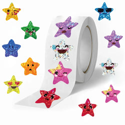500PCS/Roll Colorful Star Stickers For Kids Reward School Classroom Adhesive Star Stickers For Teachers Parents DIY Craft (ONLINE ORDER ONLY)
