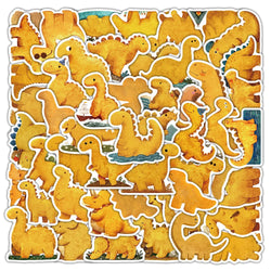 10/30/50PCS Chicken Nuggets Graffiti Stickers Cute Dinosaur Cartoon Toy Food Cartoon Decoration Laptop Phone Guitar Bike Decals (Online Order Only)