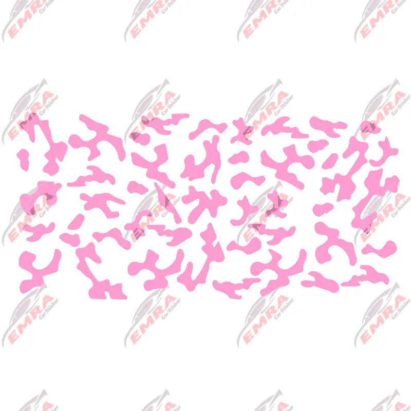 Leopard Print For Car Stickers External Accessories Window Decoration Side Camouflage Stickers StyleDie Cutting Vinyl Decals (ONLINE ORDER ONLY)