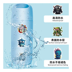 10/30/50PCS Cartoon Monster Stickers Toys DIY Scrapbook Suitcase Phone Laptop Bike Skateboard PVC Waterproof Funny Cute Decals (Online Order Only)
