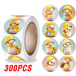 100-500pcs Lovely Duck Stickers Reward Self Adhesive Seal Lables For Scrapbooking Cards Handmadek,  Stationery Stickers (ONLINE ORDER ONLY)