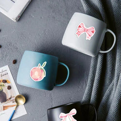 50PCS Kawaii Pink Sticker Aesthetic PVC School Stationery Children's Sketchbook Diary Laptop Scrapbook Supplies for Kids (Online Order Only)