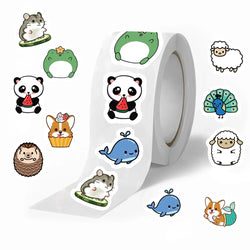 500pcs Cute Reward Stickers Roll Encourage Sticker for Kids Motivational Star Decals for School Teacher Student Stationery (ONLINE ORDER ONLY)