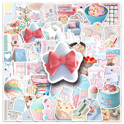 Cute Kawaii Cartoon Stickers for Luggage, Laptop, Notebook, Bike, Phone - 10/30/52pcs (Online Order Only)