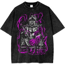 Roronoa Zoro Shirt One Piece Retro Anime T-Shirt (ONLINE ORDER ONLY)