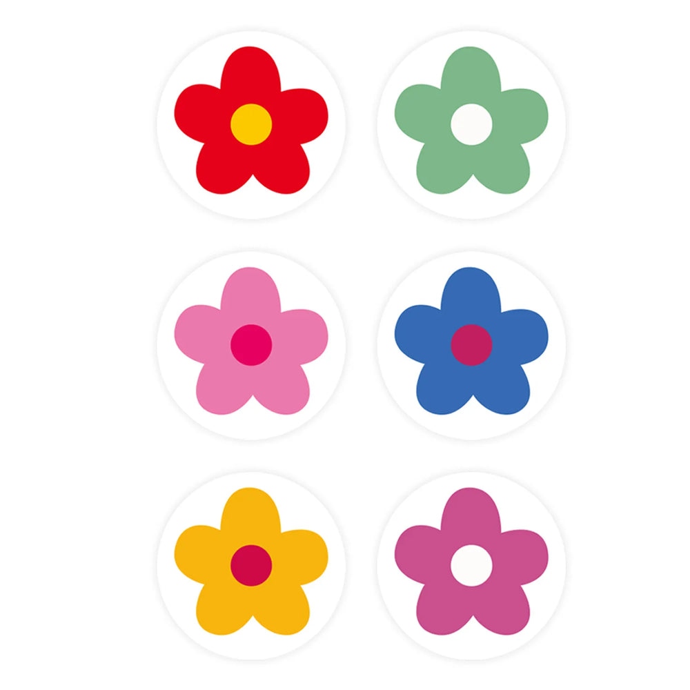 100-500pcs Flowers Reward Sticker for Kids Scrapbooking Decorative Stickers Gift Seals Stickers Teachers Classroom Supply (ONLINE ORDER ONLY)