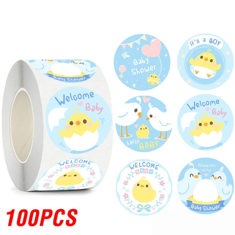 100-500pcs Cute Reward Stickers for Kids Children Kindergarten School Encouragement Students Games Toy Animals Stationery Labels (ONLINE ORDER ONLY)